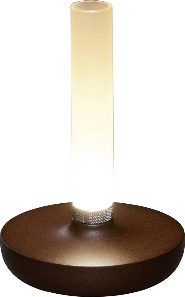 Konstsmide 7827-973 Biarritz LED-Akku-Tischlampe   Warmweiß bis Kaltweiß  Rost