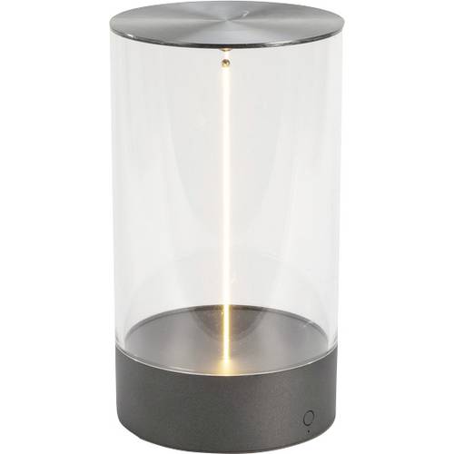 Konstsmide 7848-370 Edison M LED-Akku-Tischlampe Dunkelgrün