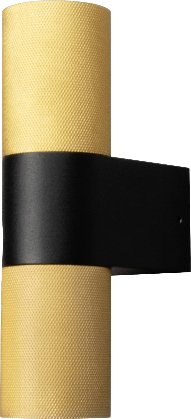 Konstsmide Temi 7667-758 Außenwandleuchte GU10 14 W Schwarz/Gold