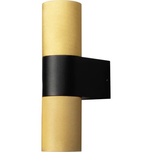 Konstsmide Temi 7667-758 Außenwandleuchte GU10 14 W Schwarz/Gold