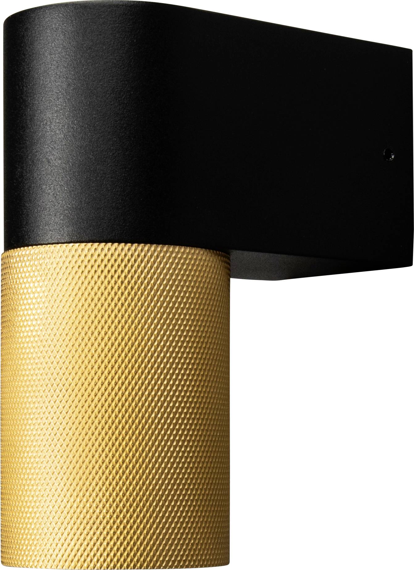 Konstsmide Temi 7666-758 Außenwandleuchte GU10 7 W Schwarz/Gold