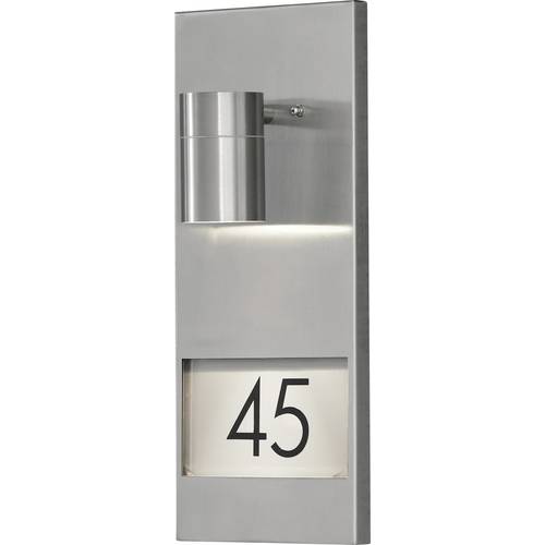 Konstsmide Modena 7655-000 Hausnummernleuchte GU10 35 W Edelstahl