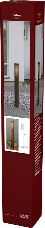 Konstsmide 7358-972 Pistoia Außenstandleuchte E27 15 W Rost