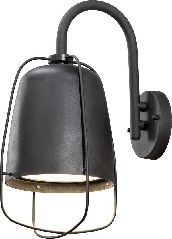 Konstsmide Perugia 7526-750 Außenwandleuchte E27 60 W Schwarz