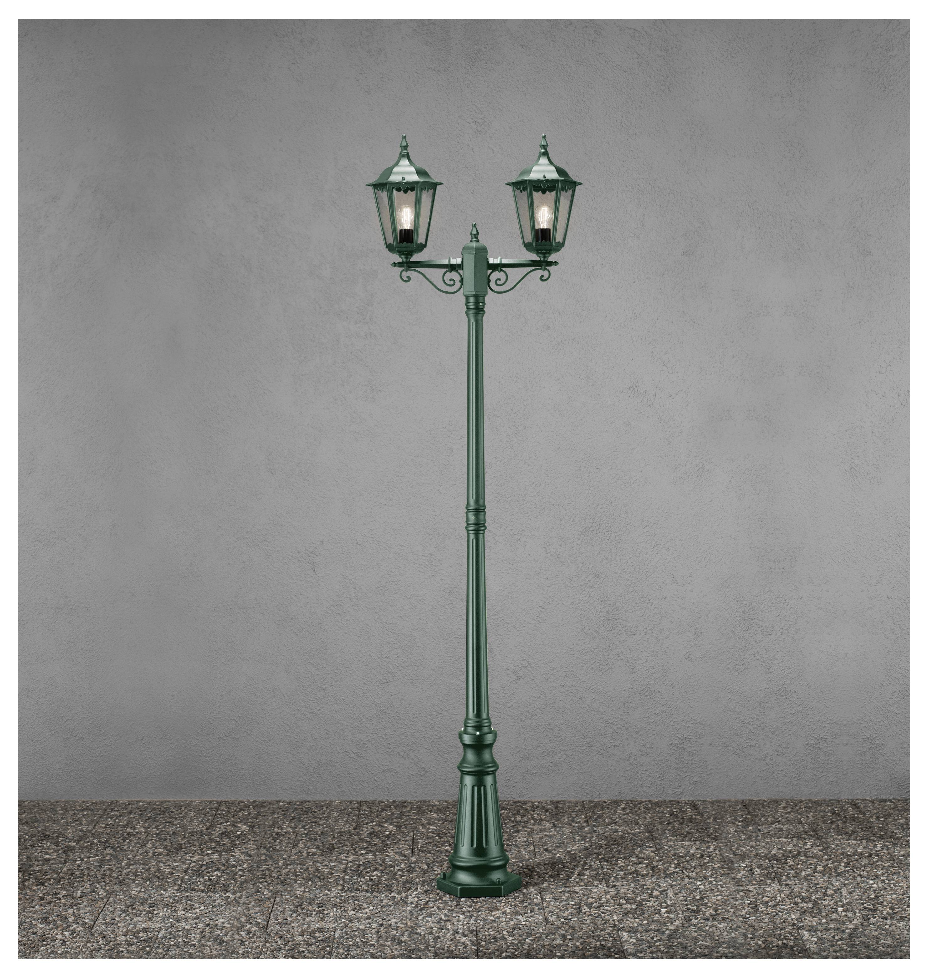 Konstsmide 7234-600 Firenze Außenstandleuchte E27 200 W Grün