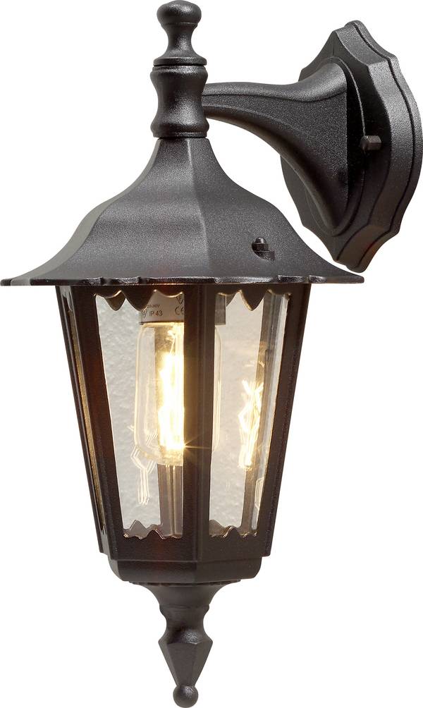 Konstsmide Firenze 7231-750 Außenwandleuchte E27 60 W Schwarz