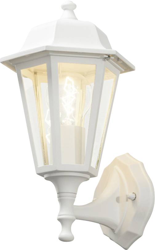 Konstsmide Kutscher 7094-250 Außenwandleuchte E27 60 W Weiß