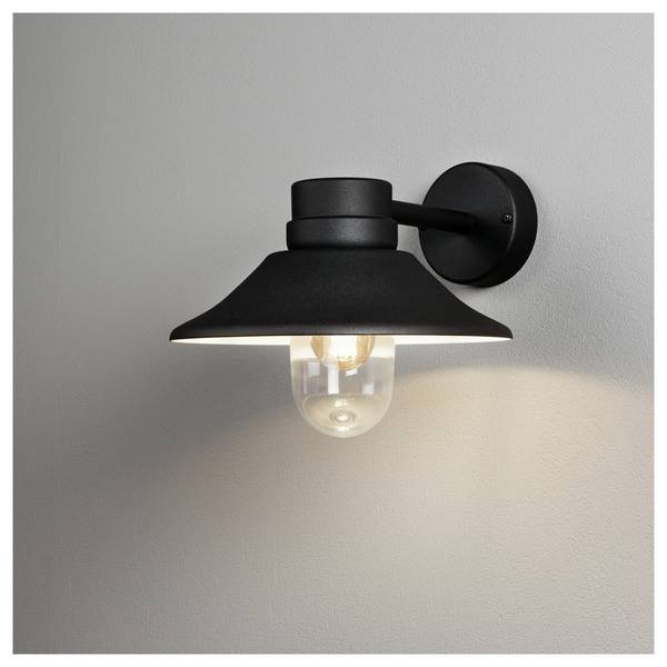 Konstsmide Vega 428-750 Außenwandleuchte E27 60 W Schwarz