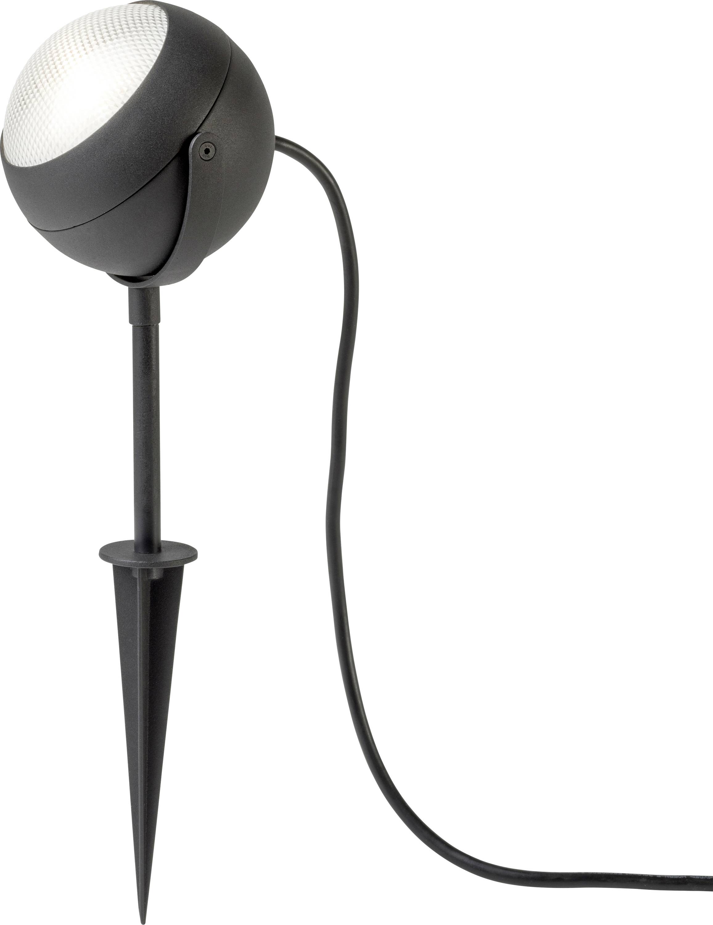 Konstsmide 7529-750 Lecce LED-Gartenstrahler EEK: G (A - G) LED 4 W Schwarz