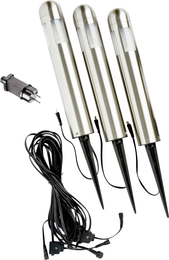 Konstsmide 7451-000 Amalfi LED-Gartenstrahler EEK: G (A - G) G4 1.8 W Edelstahl