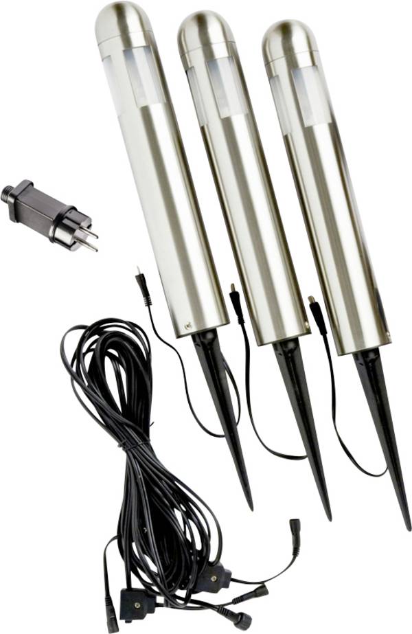 Konstsmide 7451-000 Amalfi LED-Gartenstrahler   EEK: G (A - G)  G4 1.8 W Edelstahl