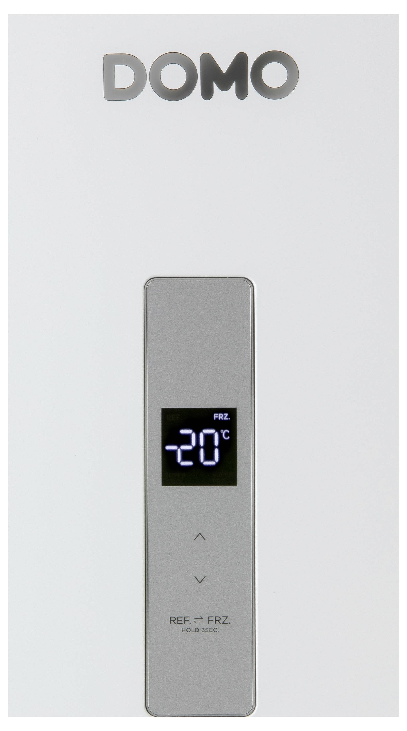 Kühlschrank-Display zeigt Gefrierschranktemperatur von -20°C.