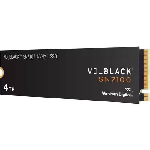 Western Digital Black™ 4 TB Interne M.2 PCIe NVMe SSD 2280 PCIe NVMe 4.0 x4 WDS400T4X0E-00CJA0