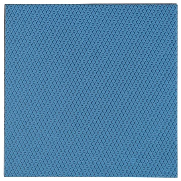 Ein blaues rechteckiges Muster mit einer Diamantstruktur über die gesamte Oberfläche.