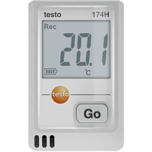 testo 0572 1741 01 174 H Temperatur-Datenlogger, Luftfeuchte-Datenlogger Messgröße Temperatur, Luftfeuchtigkeit -20 bis ...