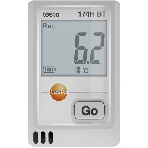 testo 0572 1743 01 174 H BT Temperatur-Datenlogger, Luftfeuchte-Datenlogger Messgröße Temperatur, Luftfeuchtigkeit -20 ...