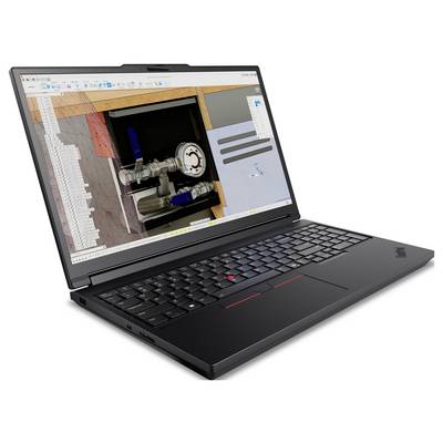 Ein Laptop, der eine 3D-Modellierungssoftware mit einer detaillierten technischen Zeichnung auf dem Bildschirm zeigt, die Rohrleitungen und eine Messvorrichtung umfasst.