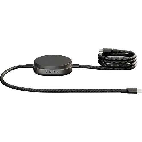 Thumbnail - ZENS Induktions-Ladegerät 15 W ZECC05B ZECC05B/00 Ausgänge Induktionslade-Standard, Apple MagSafe, USB-C® Schwarz