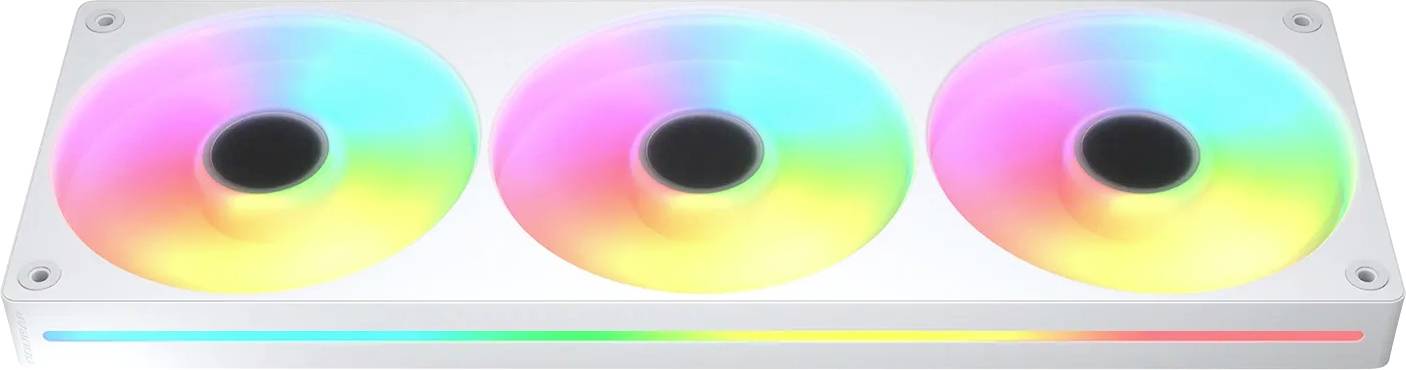 Cougar Unity360-FB PC-Gehäuse-Lüfter Weiß (B x H x T) 363.6 x 125 x 25 mm inkl. LED-Beleuchtung