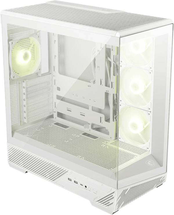MSI MAG PANO 130R PZ Midi-Tower PC-Gehäuse  Weiß Seitenfenster