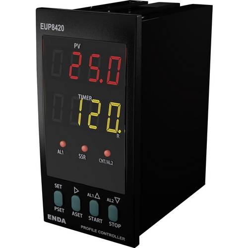 Enda PID Universalregler Pt100, J, K, L, S, R, T -200 bis 1700 °C (L x B x H) 87 x 48 x 96 mm