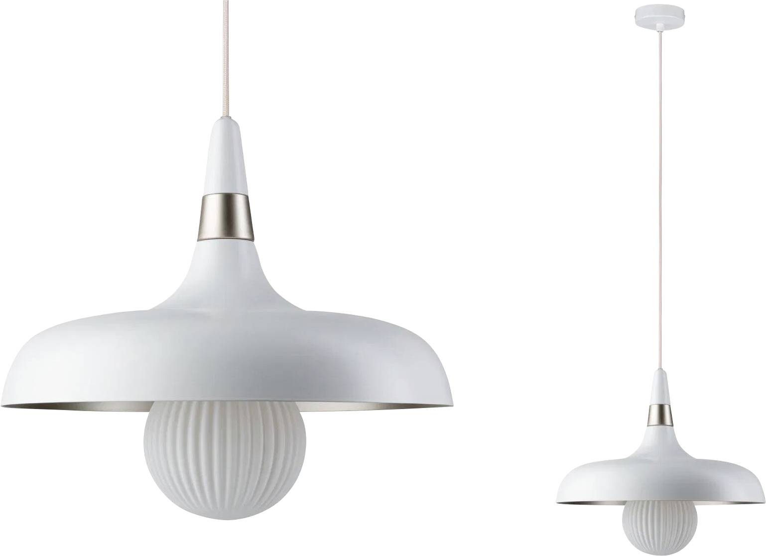 Paulmann 78484 Pendelleuchte E27 Weiß (matt), Champagner