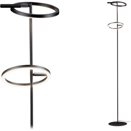 Paulmann 71279 Stehlampe 10.4 W Schwarz (matt), Chrom