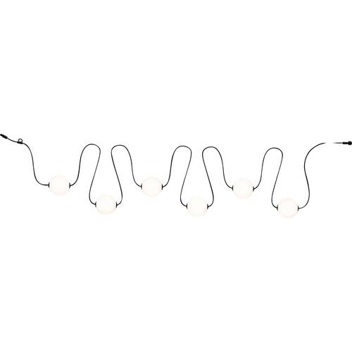 Paulmann 94911 Solar-Lichterkette Außen Anzahl Leuchtmittel 6 Warmweiß