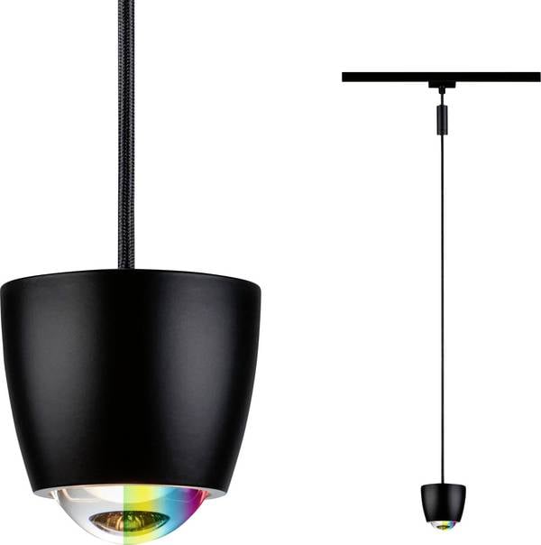 Paulmann Pendelleuchte URail 4.5 W LED Schwarz (matt)