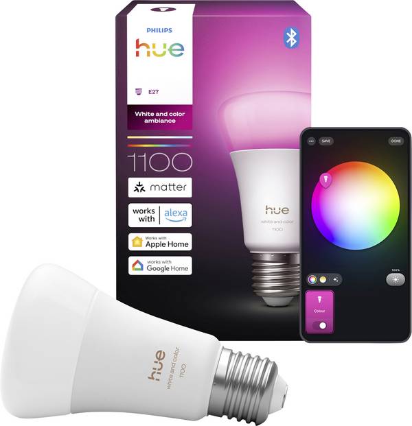 Philips Hue LED-Leuchtmittel 929003853501 EEK: D (A - G) Hue White & Col. Amb. Mehrfarbig