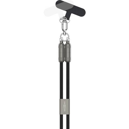 Ansmann USB-C® Kabel USB-C® Stecker 1.2 m Schwarz 1700-0190