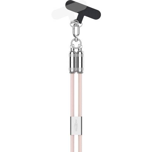 Ansmann USB-C® Kabel USB-C® Stecker 1.2 m Pink 1700-0193