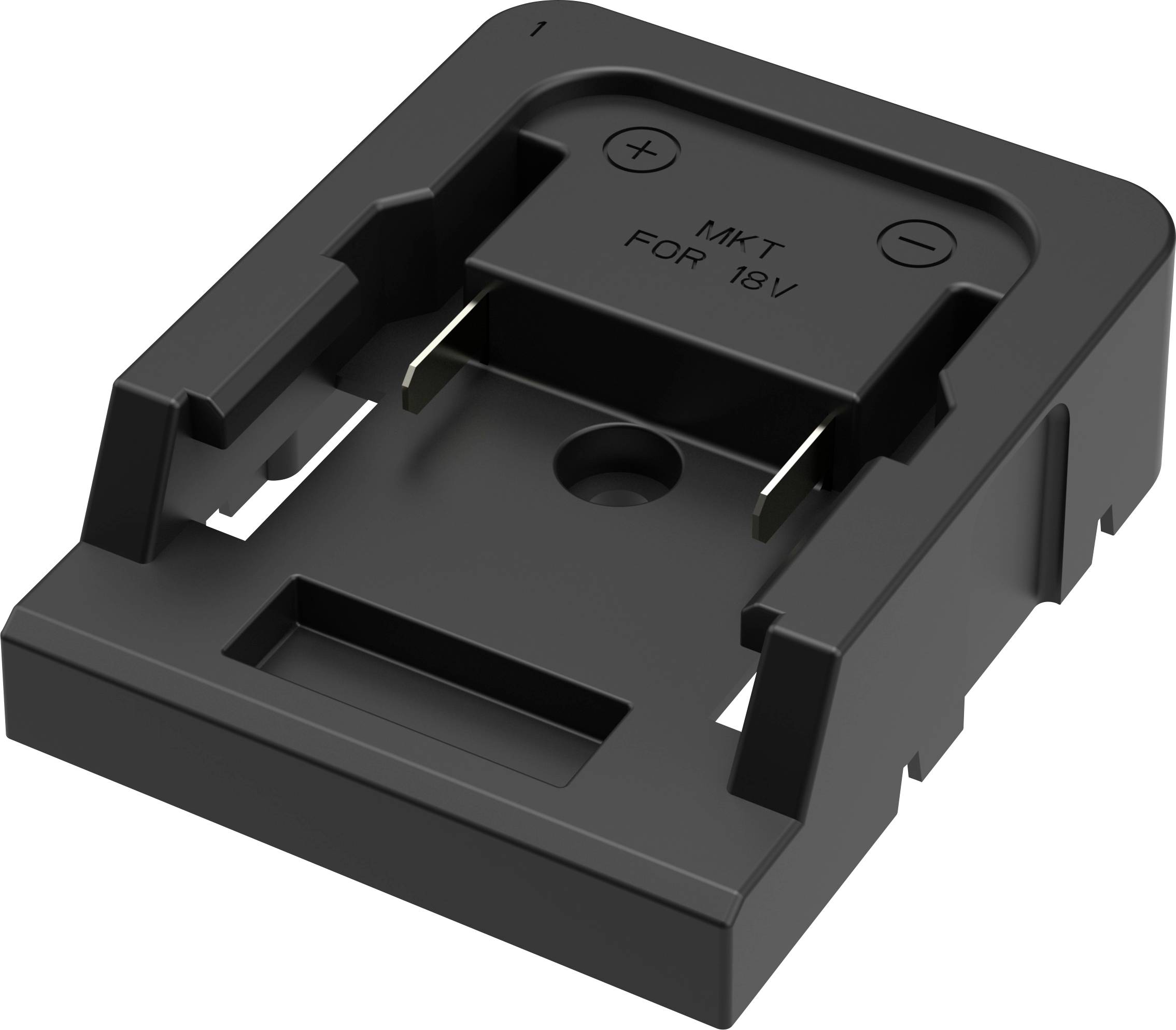 Ansmann Adapterplatte Makita Faretto da cantiere alimentato a batteria 1600-0734