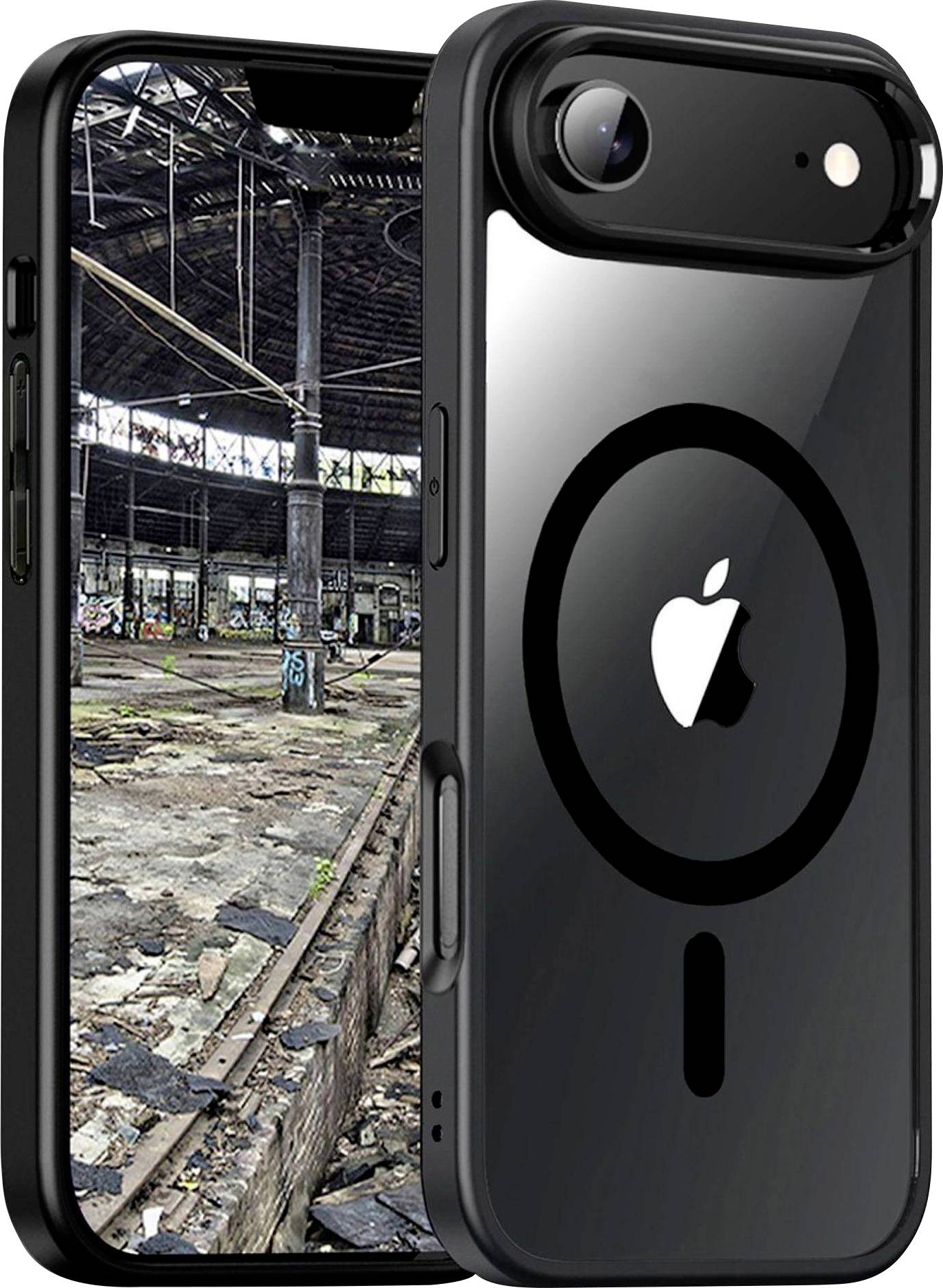 JT Berlin Case Apple iPhone Air Schwarz, Transparent 11160