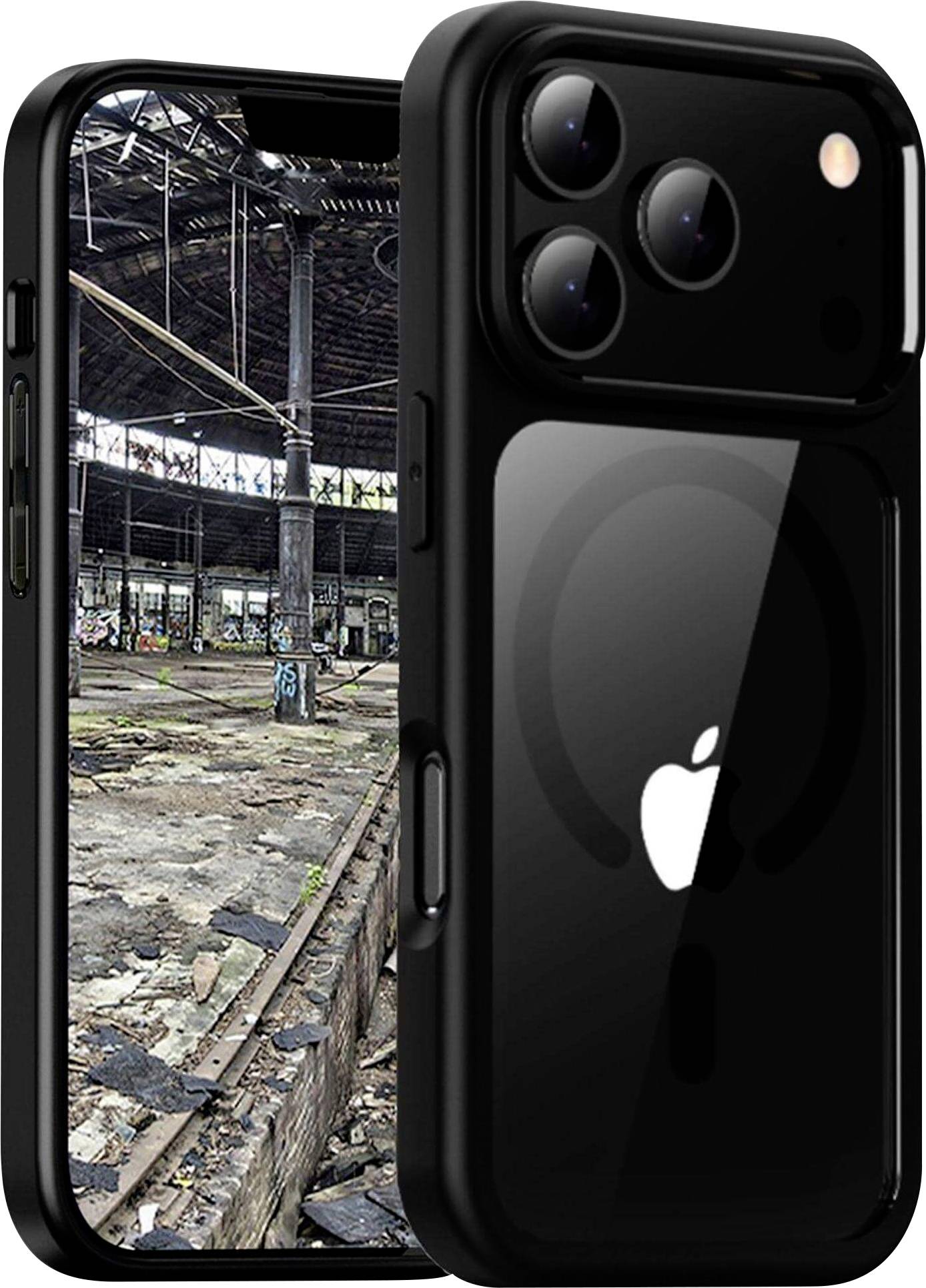 JT Berlin Case Apple iPhone 17 Pro Max Schwarz, Transparent 11162