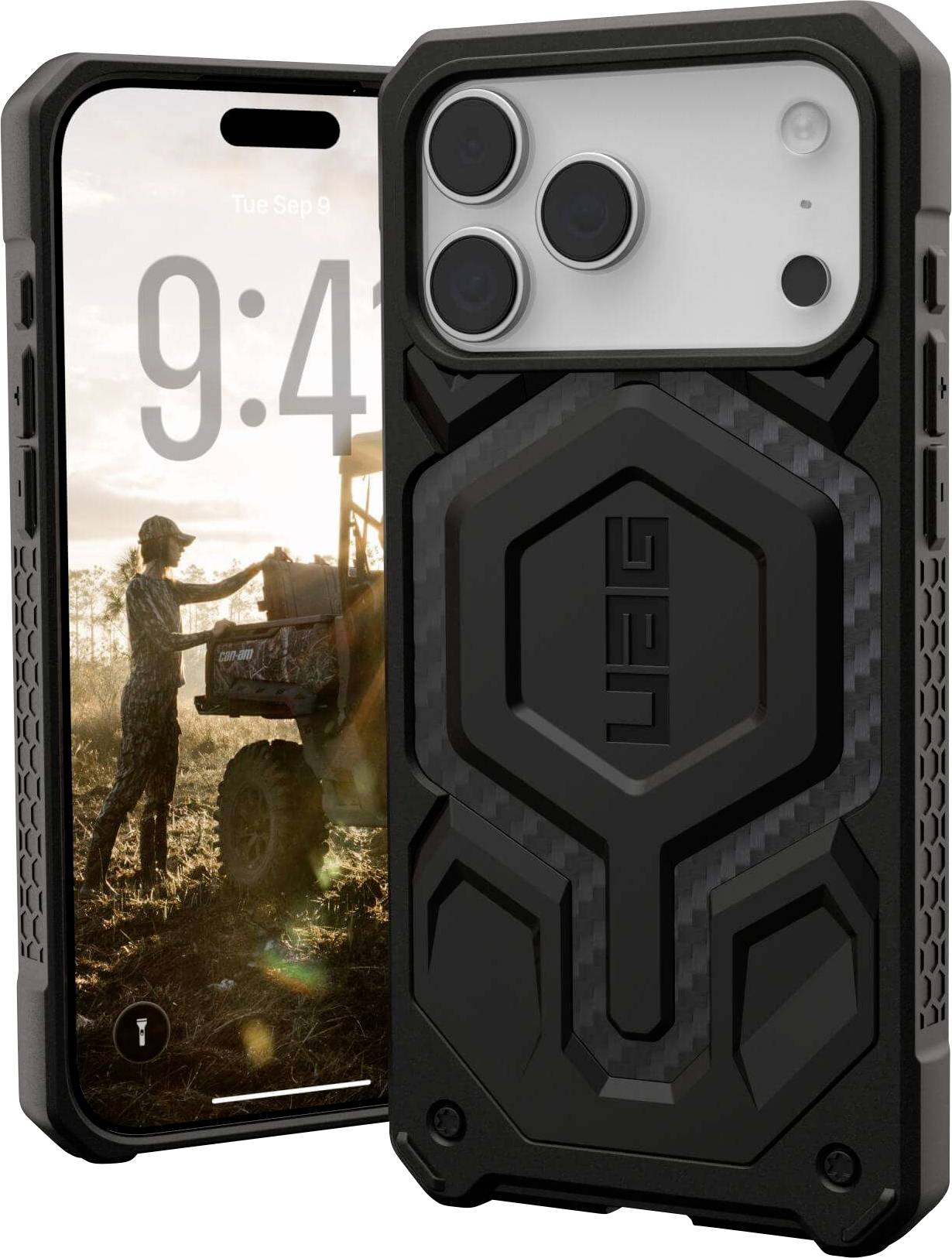 Urban Armor Gear Case Apple iPhone 17 Pro Max Carbon 114514114242