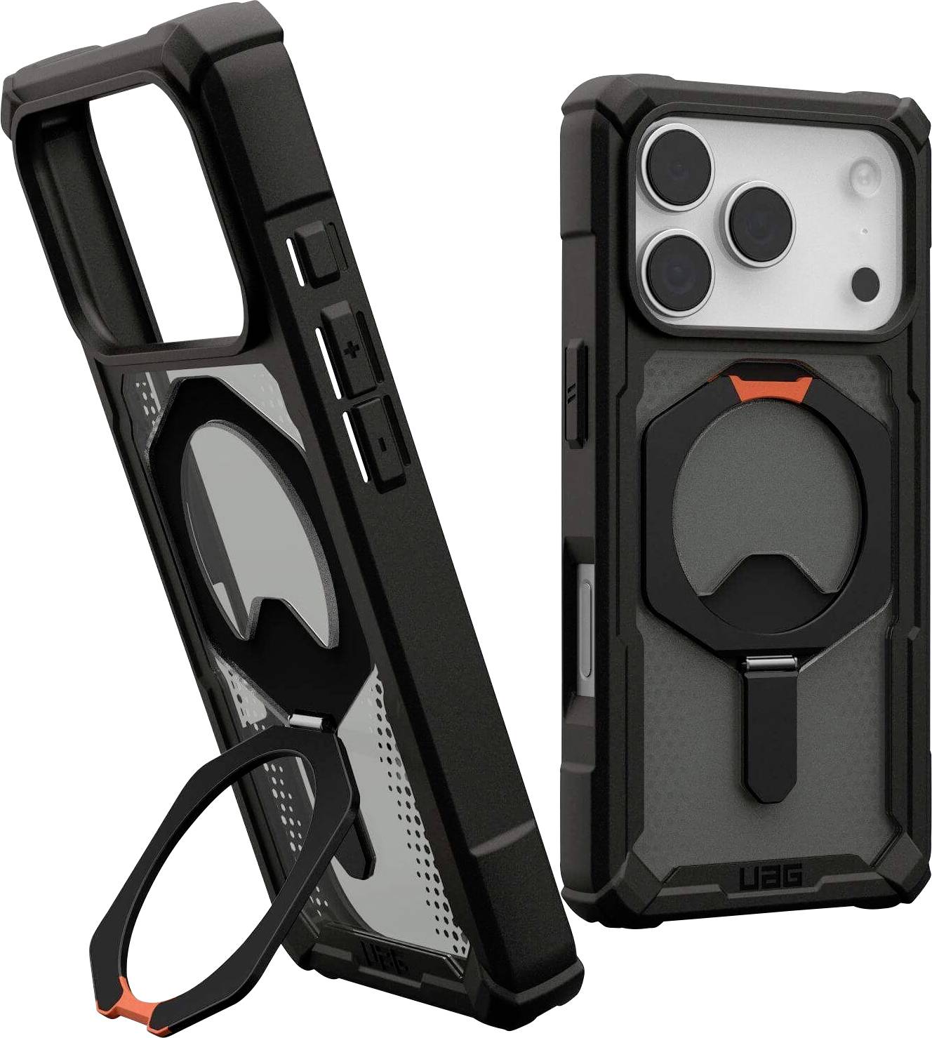 Urban Armor Gear Case Apple iPhone 17 Pro Schwarz, Orange 114527114097