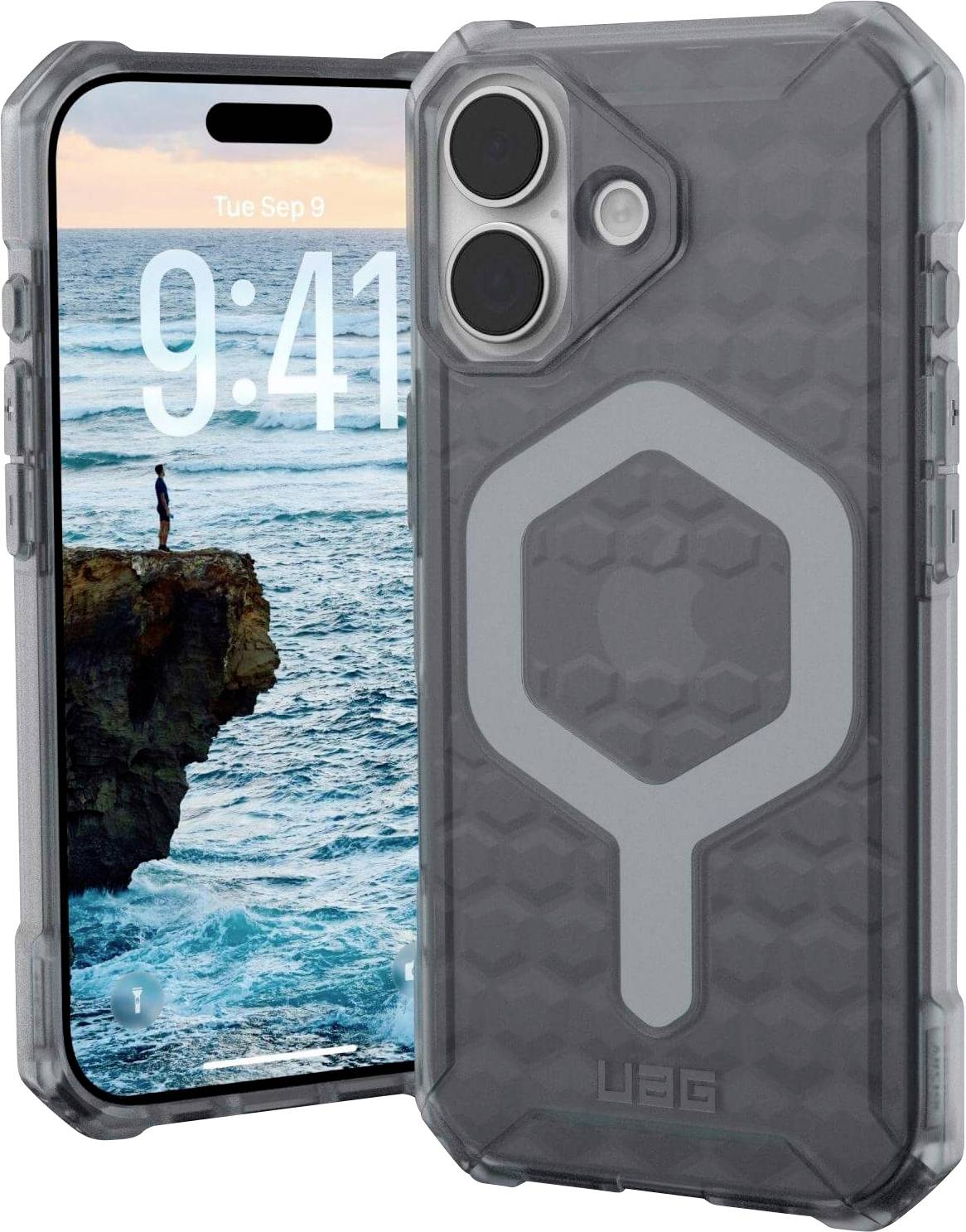 Urban Armor Gear Case Apple iPhone 17 Grau, Transparent 114542113131