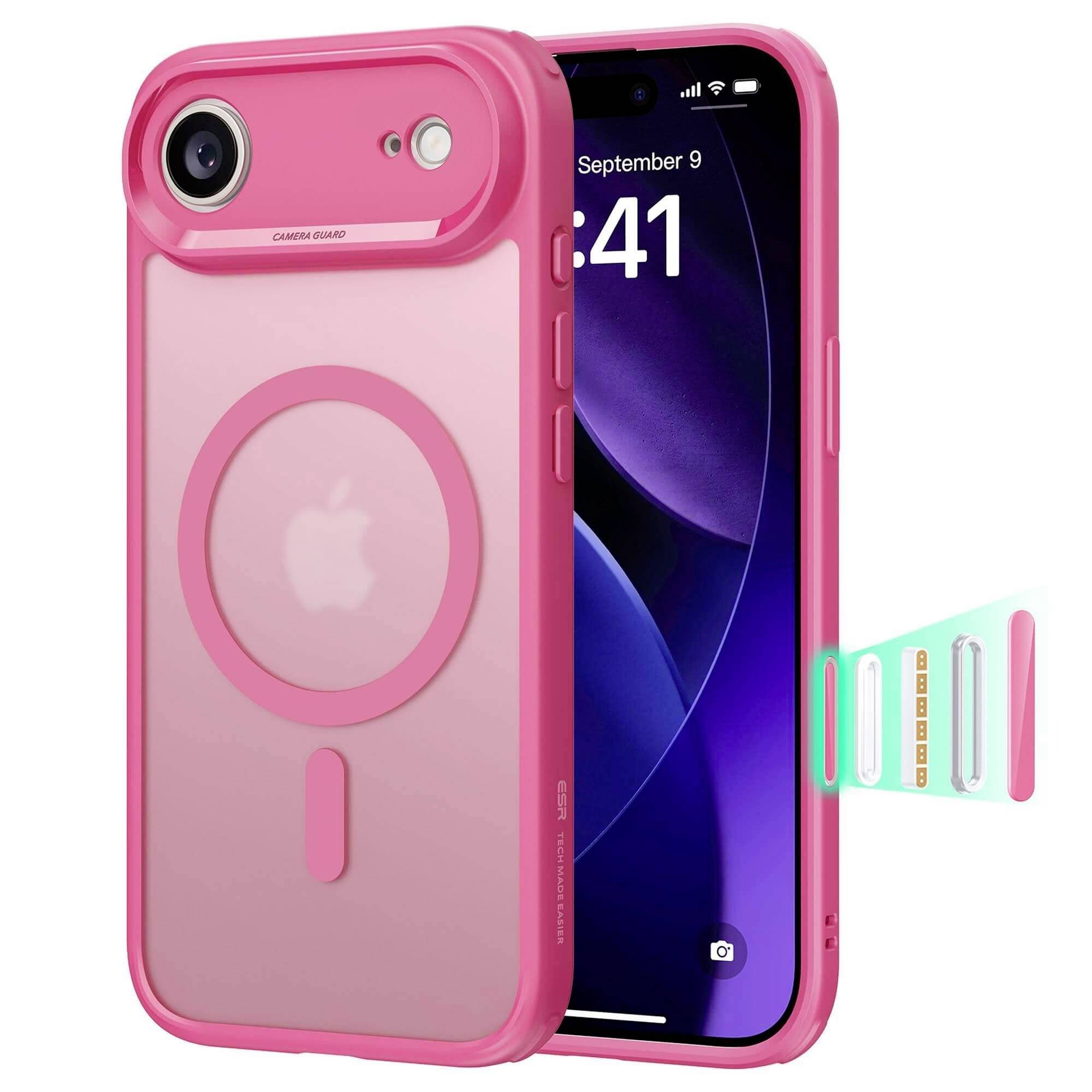 ESR Case Apple iPhone Air Pink, Transparent 1A86200501