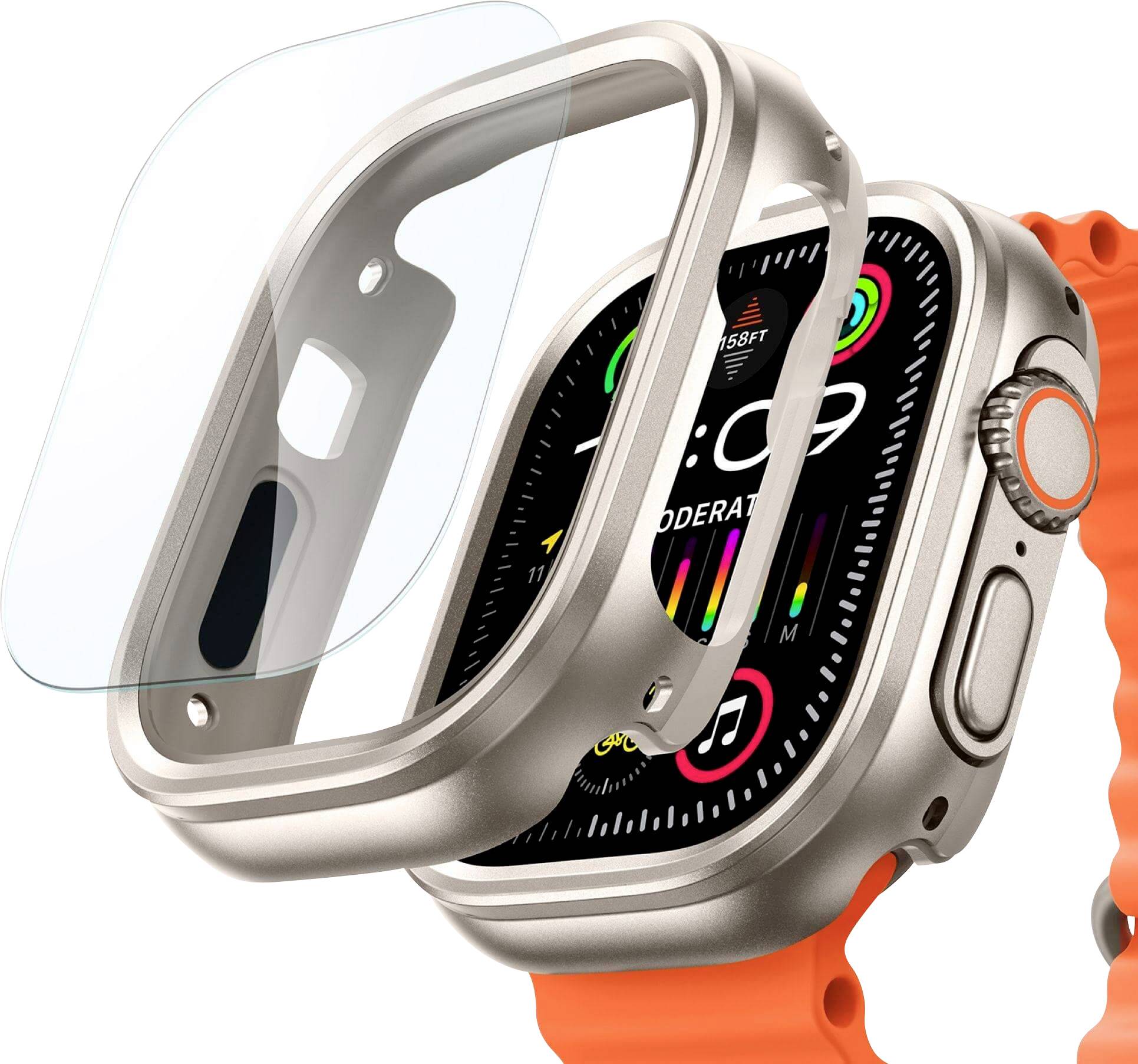 ESR Displayschutzfolie Apple Apple Watch Ultra, Apple Watch Ultra 2, Apple Watch Ultra 3 (49mm) 1 St. 1Z0480102