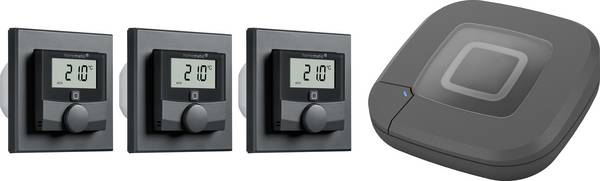Homematic IP Starter Kit smarte Fußbodenheizung HmIP-HAP2-A+HmIP-BWTH-A