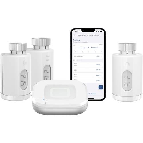 Homematic IP Starterkit Heizen HmIP-SK28+HmIP-eTRV-3