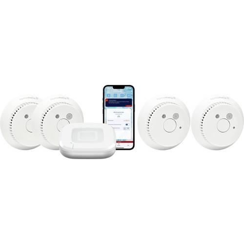 Homematic IP Starterkit Rauchwarnmelder für 4 Räume HmIP-SK27+HmIP-SWSD-2