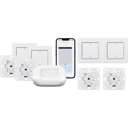 Homematic IP Starterkit Rollladen-Steuerung HmIP-SK29+HMIP-BROLL+HmIP-BRA