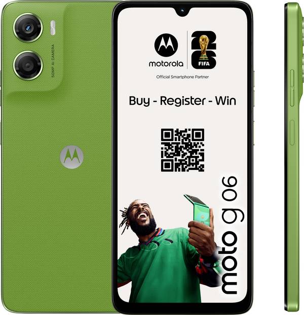 Motorola g06 256 GB Grün EEK A (A - G) 17.5 cm (6.88 Zoll) Smartphone