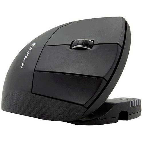Contour Contour UniMouse wireless Bluetooth link Ergonomische Maus Bluetooth® Schwarz 7 Tasten 4000 dpi