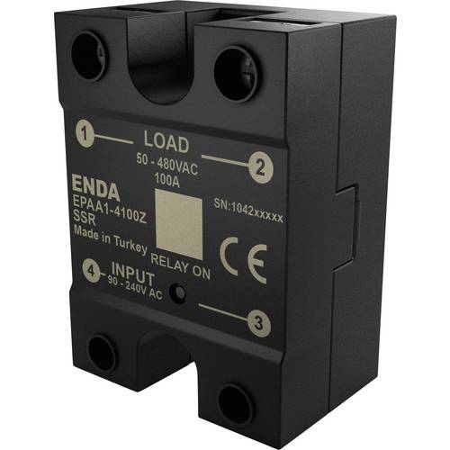 Enda Halbleiterrelais EPAA1-240Z 40 A Schaltspannung (max.): 320 V/AC Nullspannungsschaltend 1 St.