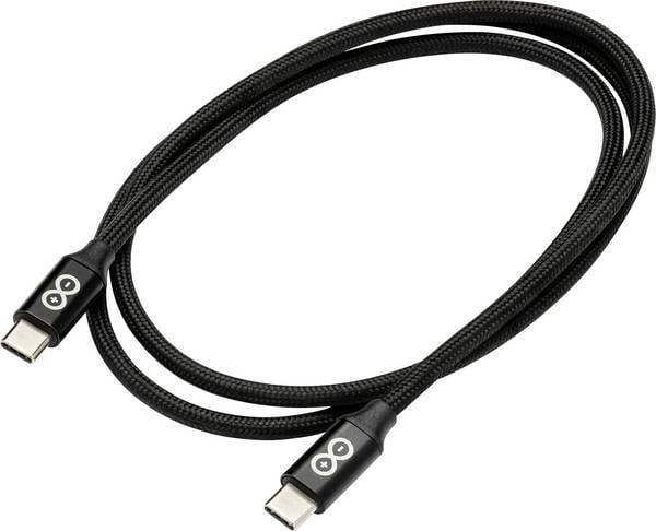 Arduino USB-C® Kabel USB 3.2 Gen1 USB-C® Stecker, USB-C® Stecker 1 m Schwarz TPX00243