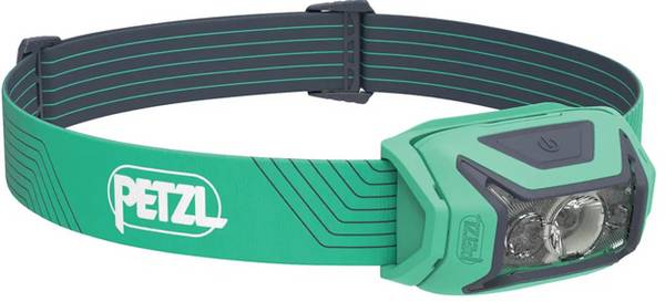 Petzl ACTIK, Stirnband-Taschenlampe, Grün, Tasten, IPX4, 1 Lampen, 2 lm