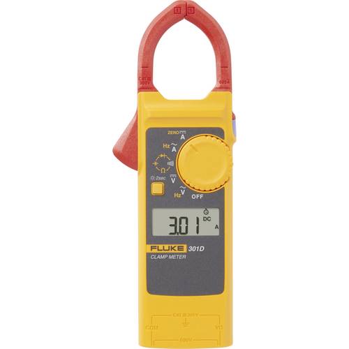 Fluke FLUKE-301D/EUR Stromzange digital CAT III 300 V Anzeige (Counts): 6000
